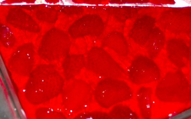 Torta de bolachinha de morango