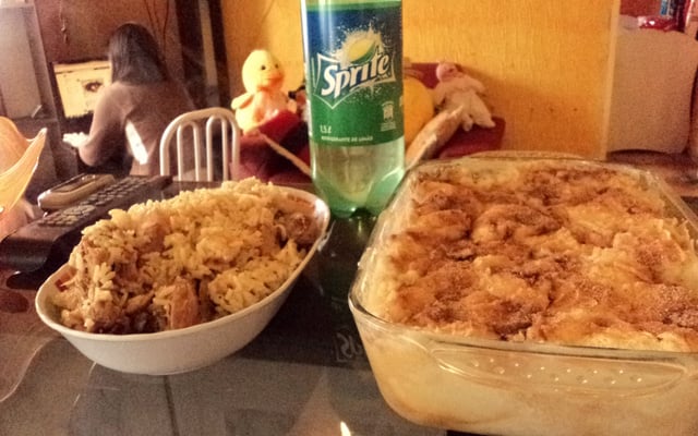 Doce de pão amanhecido