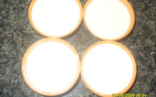 Sorvete de mandioca (aipim)