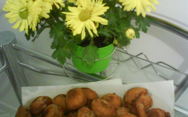 Bolinhos de chuva da Vaquinha