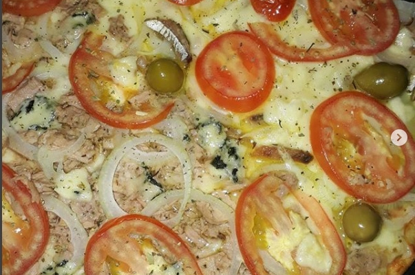 Massa de pizza crocante