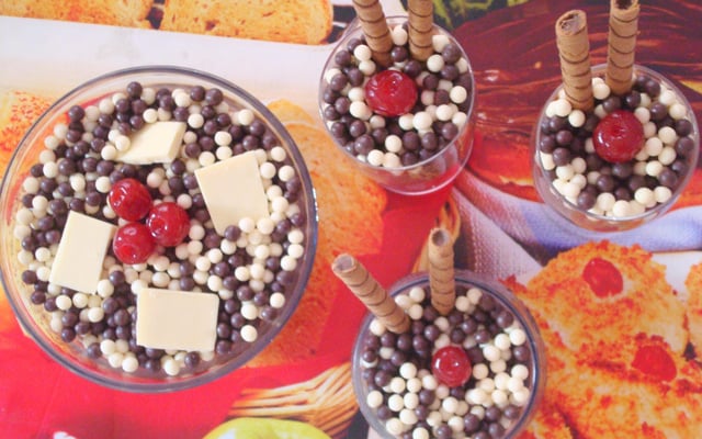 Estrogonofe de chocolate