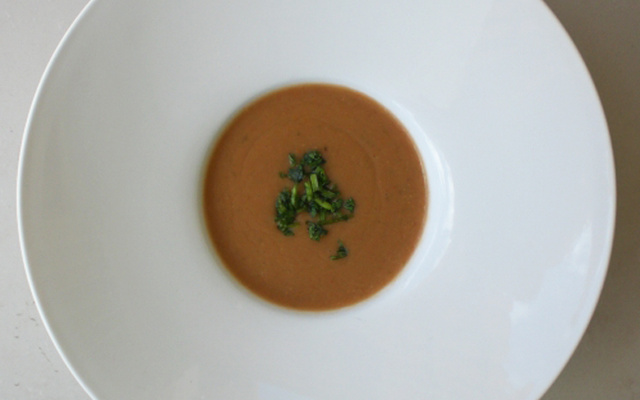 Papa de feijão no coco