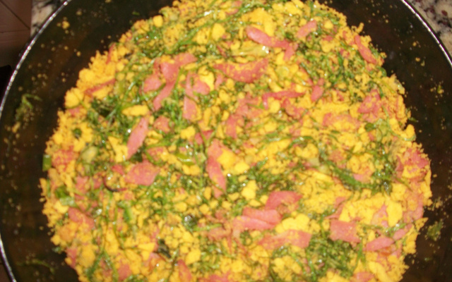 Farofa de milho doida