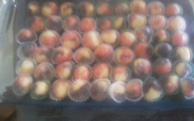 Bolinhas Tricoloridas