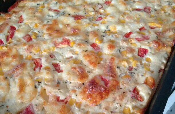 Torta de Presunto e queijo (bauru)