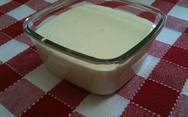 Mousse de leite em pó
