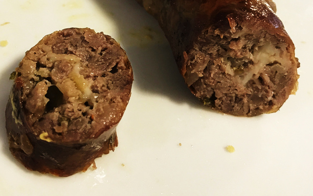 Linguiça cuiabana de picanha