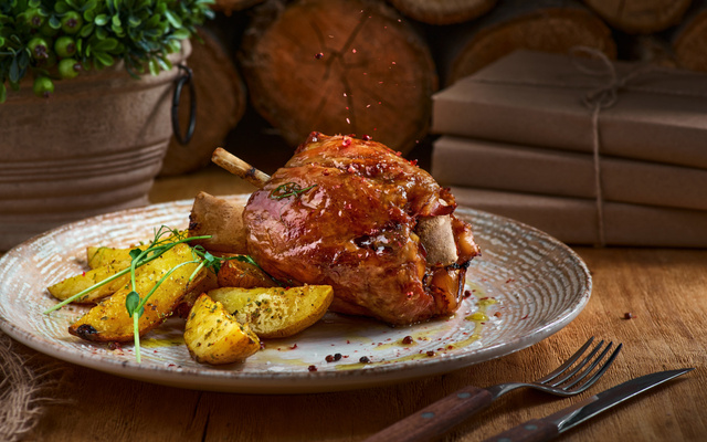 Pernil assado do Gilvan