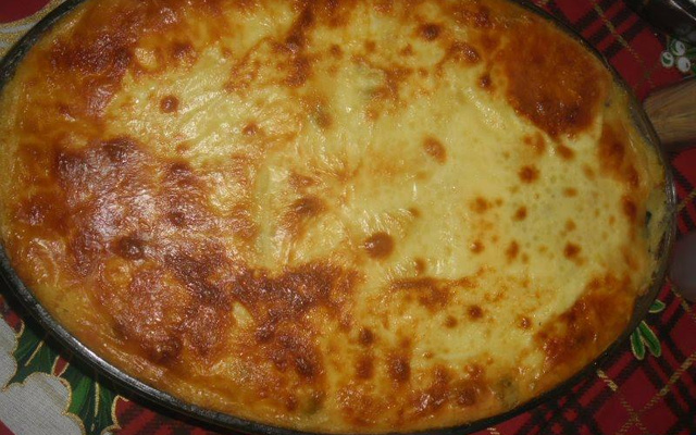 Bolo de bacalhau