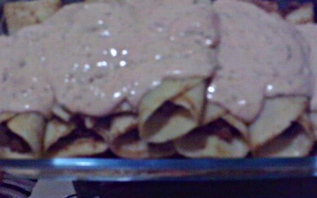 Panqueca de carne moída