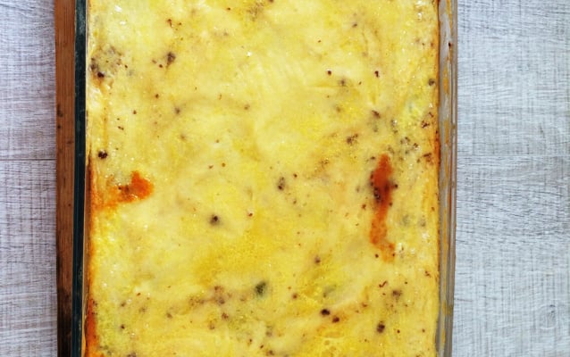 Bolo de batata prático