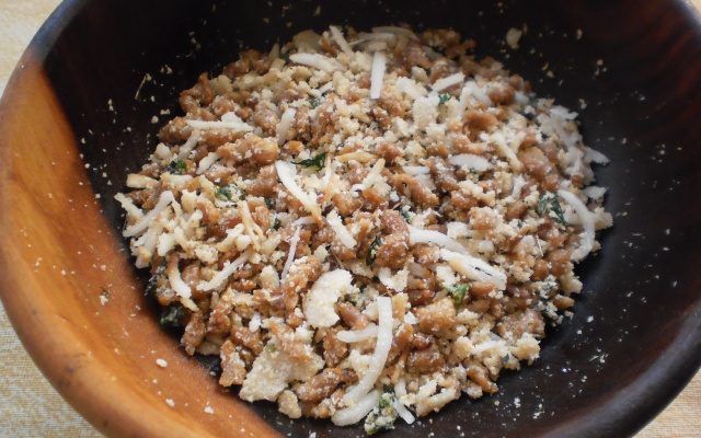 Farofa Vegetariana para Natal