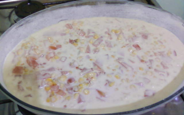 Massa líquida para torta salgada