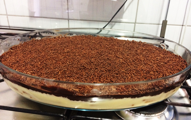 Pavê de chocolate