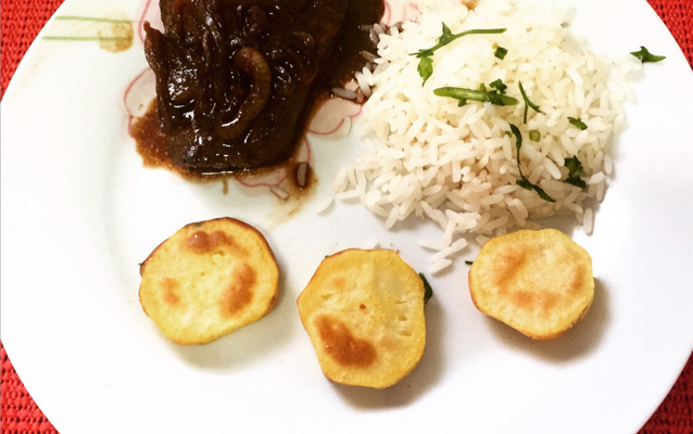 Bife de filé mignon ao shoyo