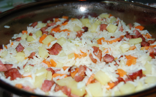 Arroz carreteiro da sogra