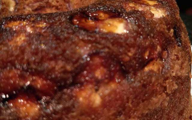 Bolo de banana integral com laranja