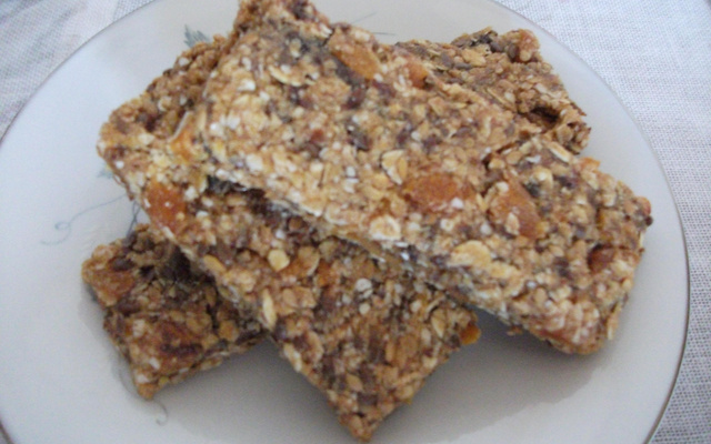 Barrinhas de cereais nutritivas