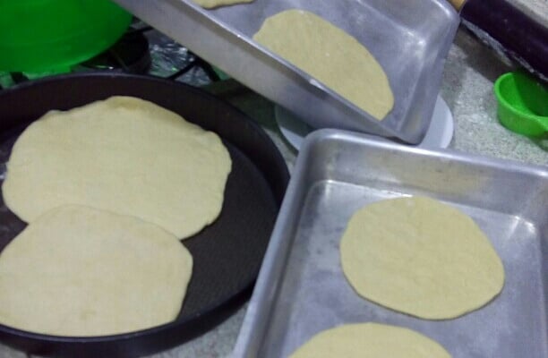 Massa do Pão Sírio - Beirute