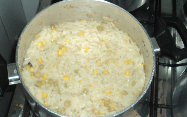 Risoto de arroz