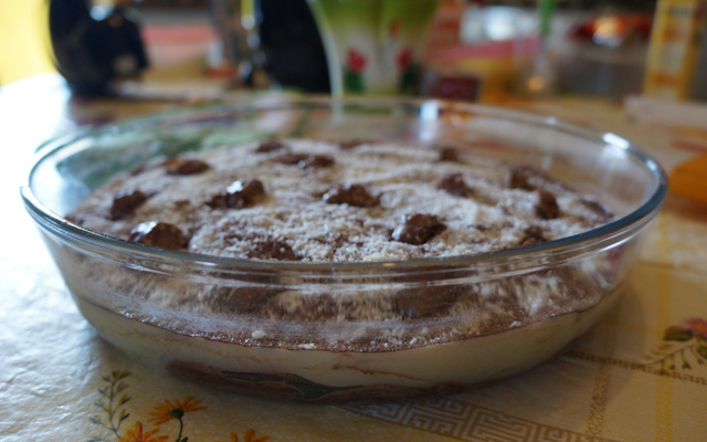 Pavê de biscoito champagne