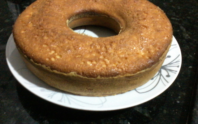 Bolo de milho de liquidificador cremoso