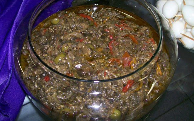 Berinjela na pressão