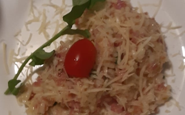 Risoto de linguiça Blumenau