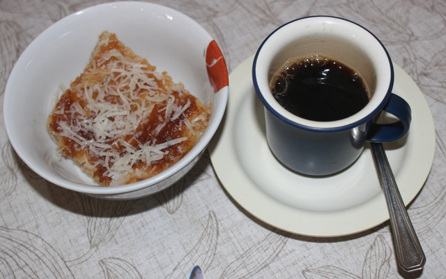 Torta de pêssegos econômica