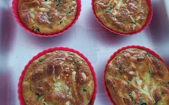 Souflé de espinafre