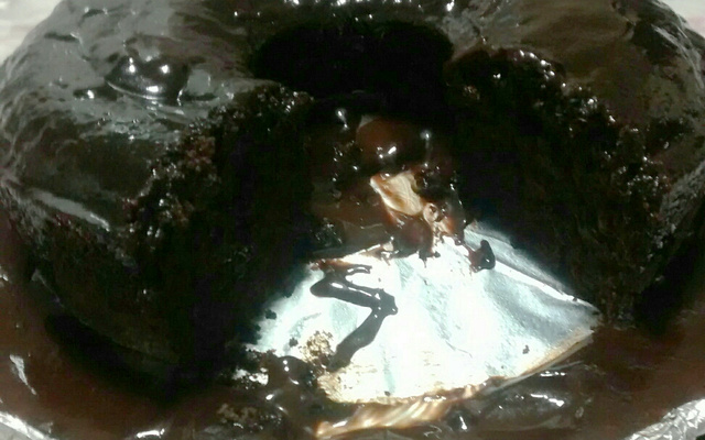 Bolo de chocolate integral