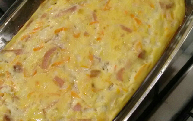 Omelete de forno