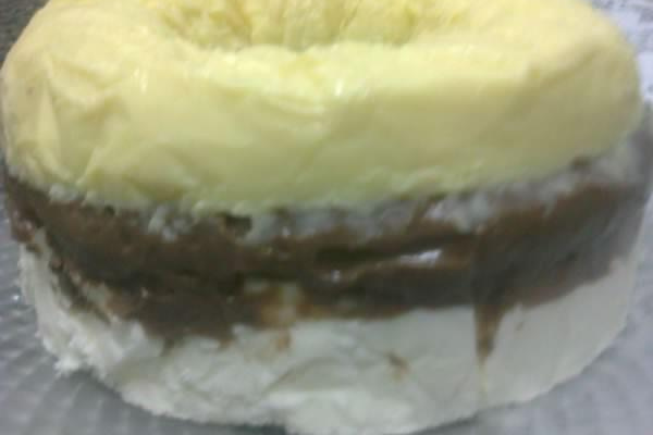 Torta de sorvete americano diferente