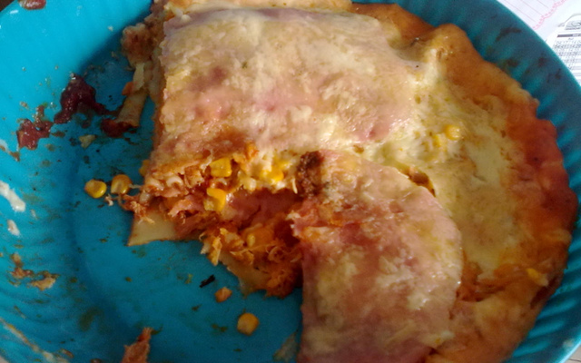 Lasanha de frango fácil de micro-ondas