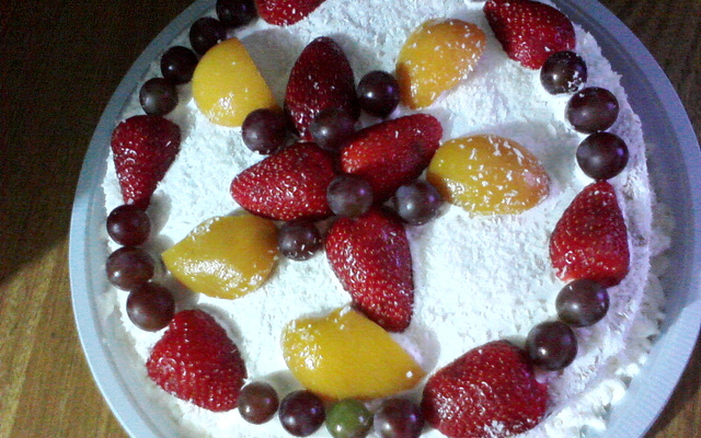 Bolo de frutas