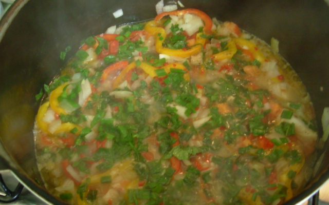 Moqueca de peixe da Cleia