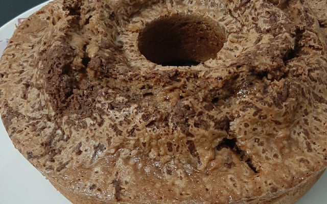 Bolo de chocolate fofinho