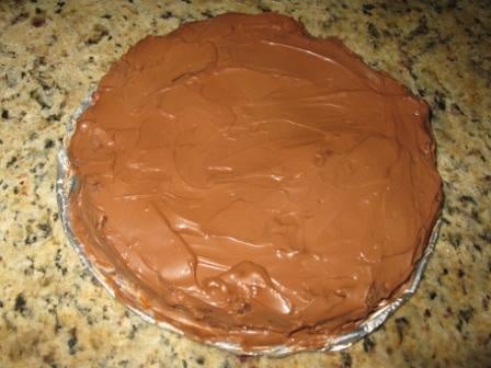 Torta gelada de chocolate