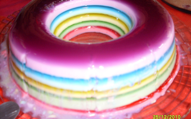 Arco-Iris de Gelatina