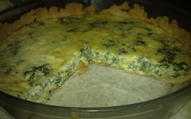 Quiche de espinafre