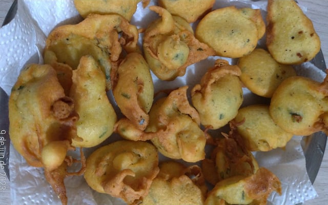 Bolinho de chuva salgado