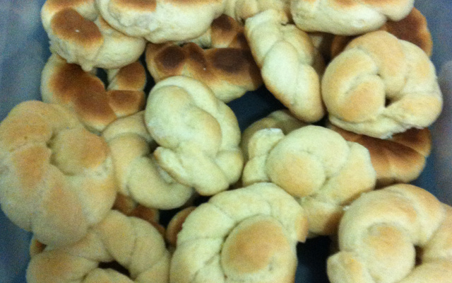 Rosquinha de creme de leite