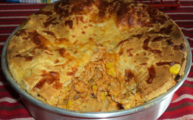 Torta salgada de liquidificador