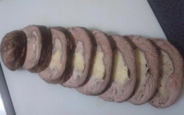 Picanha recheada com queijo