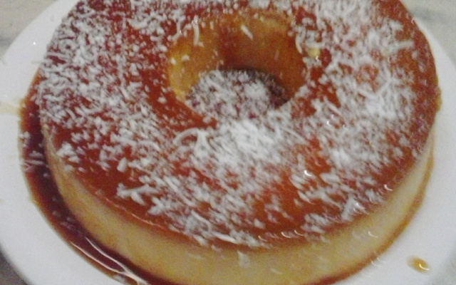 Pudim de coco super fácil