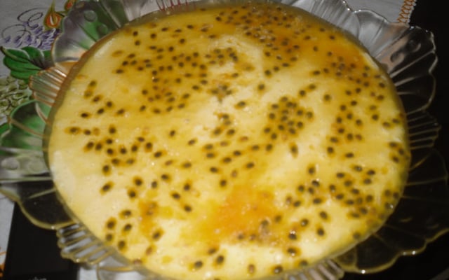 Mousse fácil de maracujá
