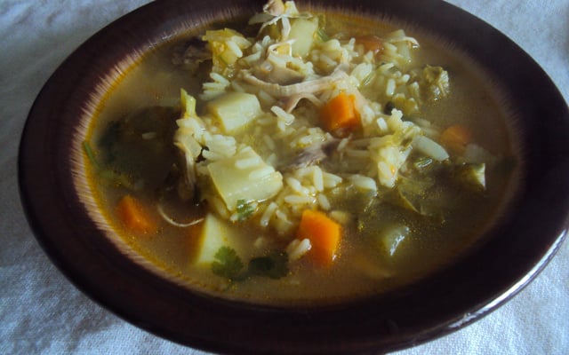 Canja de galinha especial