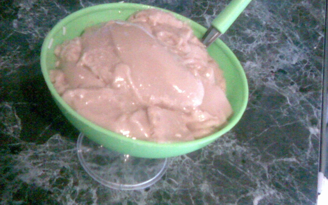 Mousse rápido de café