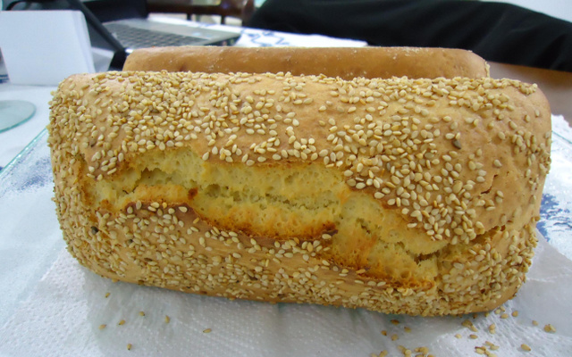 Pão caseiro rápido e fofo